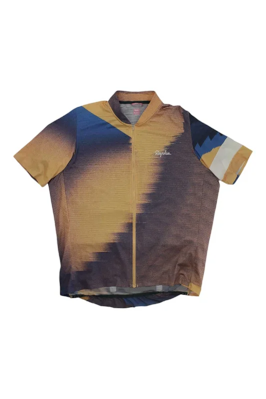 Rapha Classic Flyweight Jersey - S/H Print Pack Ruby Red Jersey Shirt