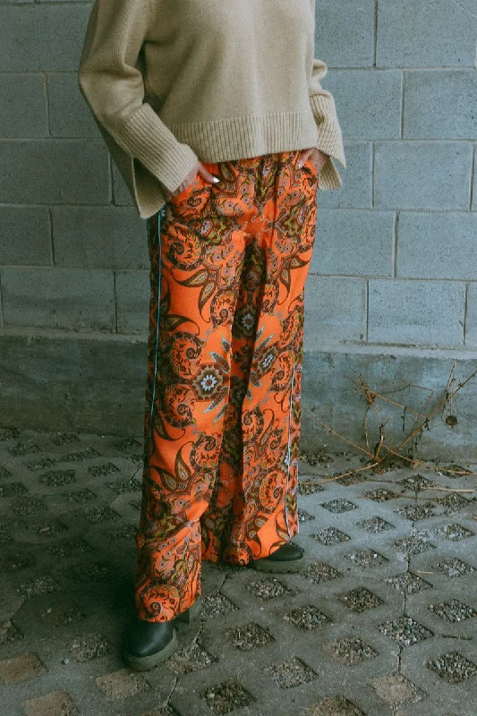 Amalfi Pants Trendy High-Waist Trousers