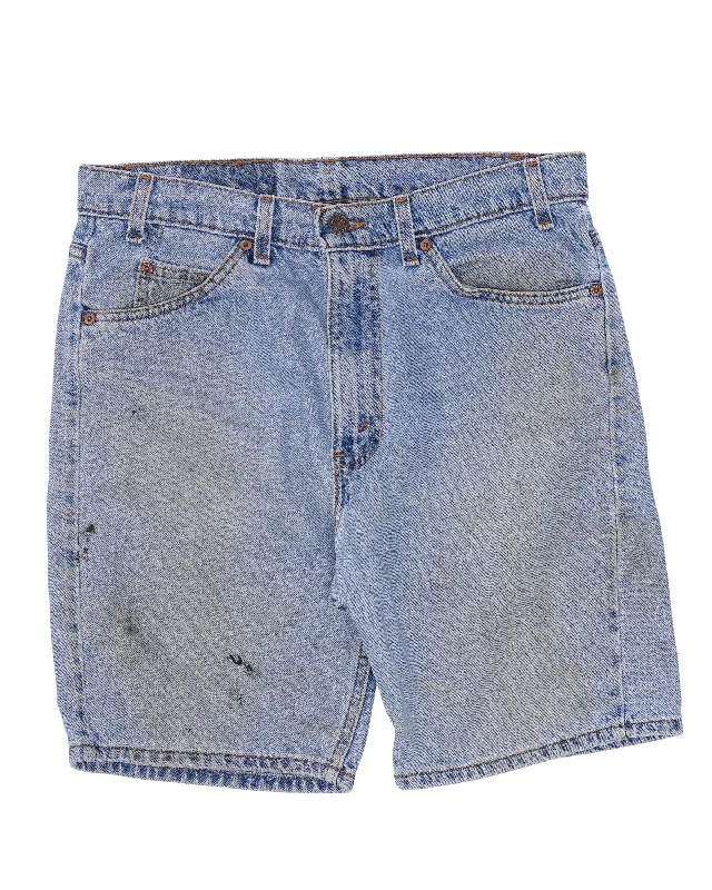 Levi's 505 Jean Shorts Chic Double Waistband Jeans