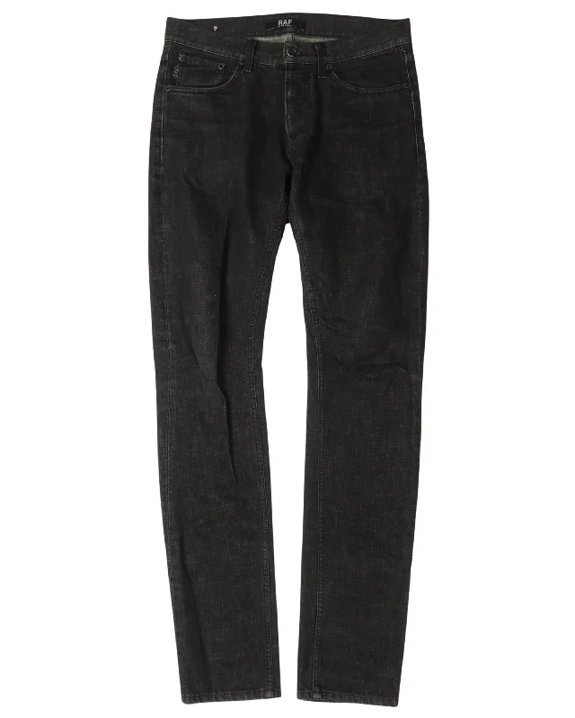 RAF Skinny Jeans Fashionable Distressed Jeans