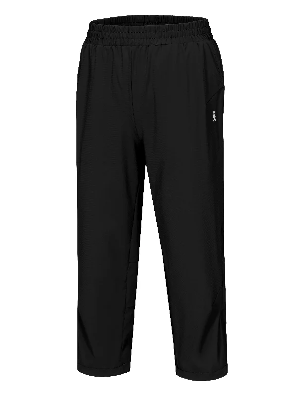 Women's Capri Pants, Summer Crop Pants Below Knee for Hiking, Jogging Soft Stretch Pants