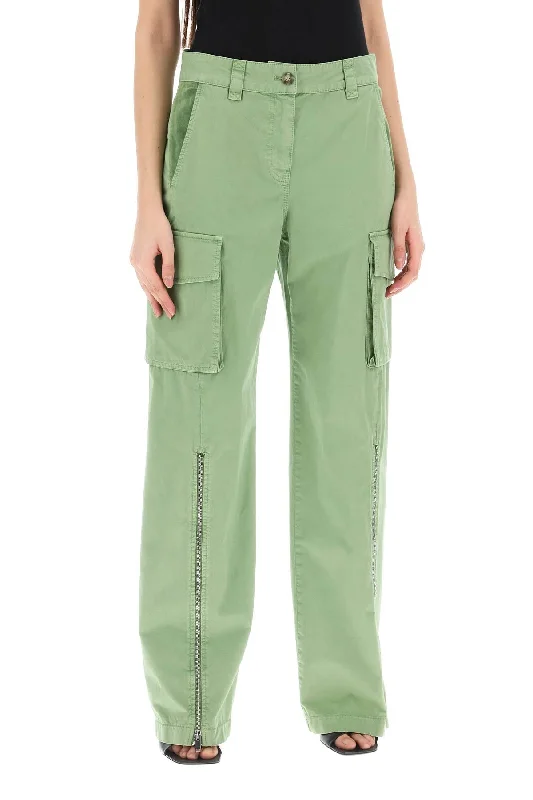 Stella Mccartney Organic Cotton Cargo Pants For Men Lightweight Jogger Pants