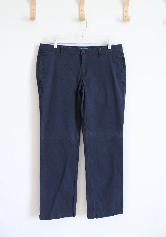 Old Navy Navy Chino Pants | 12 Stylish Elastic Waist Pants