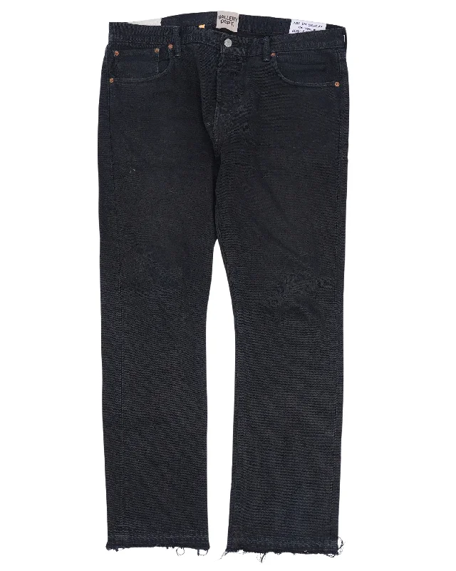 5001 Repaired Jeans Chic Cropped Jeans