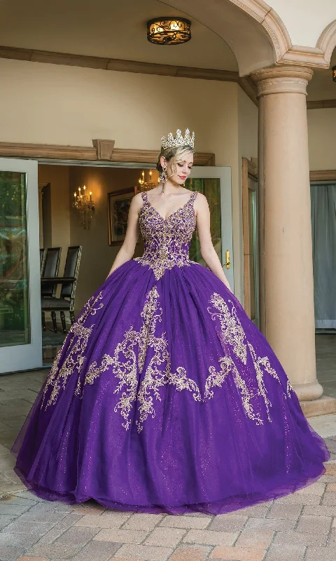 Purple Quinceanera Dress 1635 Tunics Versatile stylish