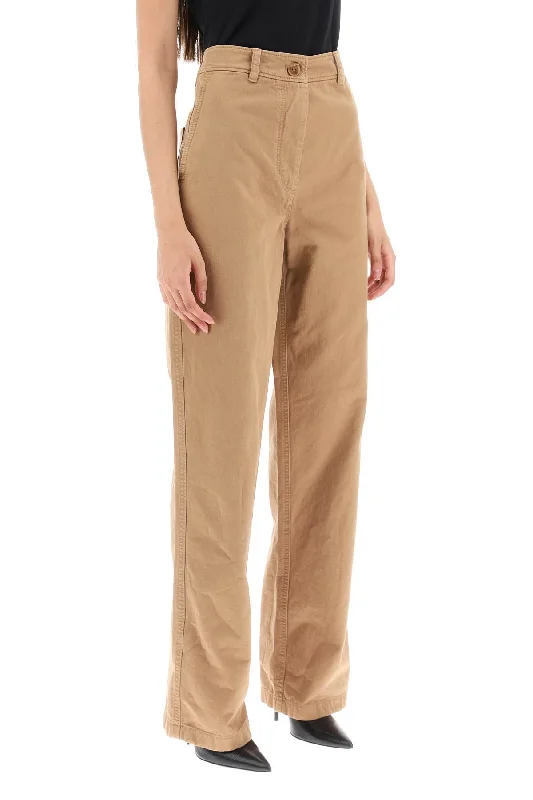 Burberry 'branley' Straight Leg Pants Comfy Cargo Trousers