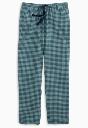 Southern Tide Women's Seaboard Gingham Lounge Pant - Heather Evening Emerald Lightweight Linen Pants Southern Tide Women's Seaboard Gingham Lounge Pant - Heather Evening Emerald Lightweight Linen Pants