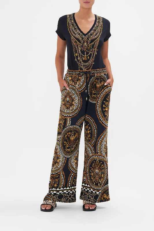 STRAIGHT LEG TRACK PANT DUOMO KALEIDO Casual Sweatpants Style