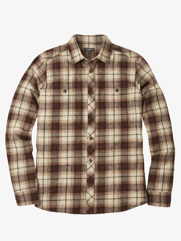 Men's Pencarnau Flannel Shirt-- Satin Fabric Silk Fabric Chiffon Fabric