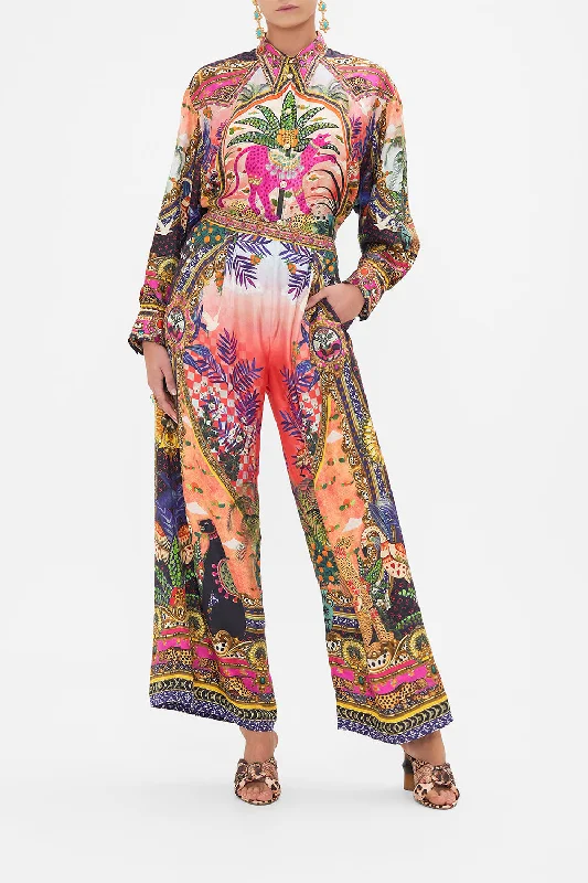 TUCK FRONT PANT ALESSANDROS ATLANTIS Casual Yoga Pants