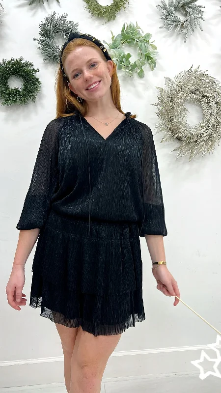 Maggie Glitter Dress Tunics Sophisticated sleek