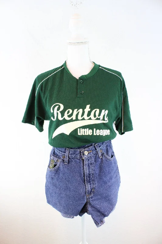 Vintage Green Renton Jersey (S) Stylish Jersey Top