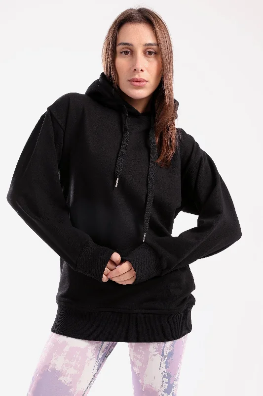 Back Zipper Hoodie (40376) - Fit Freak Zip Hoodie Drawstring Kangaroo Pocket