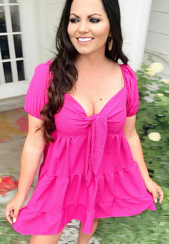 Hot Pink Delight dress Tunics Exclusive limited