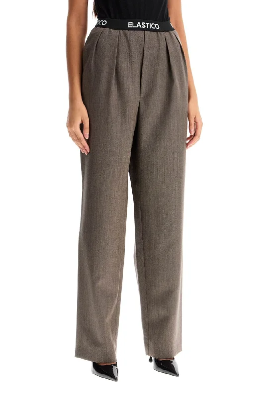 Moschino Elastic Waistband Pants Casual Lounge Pants
