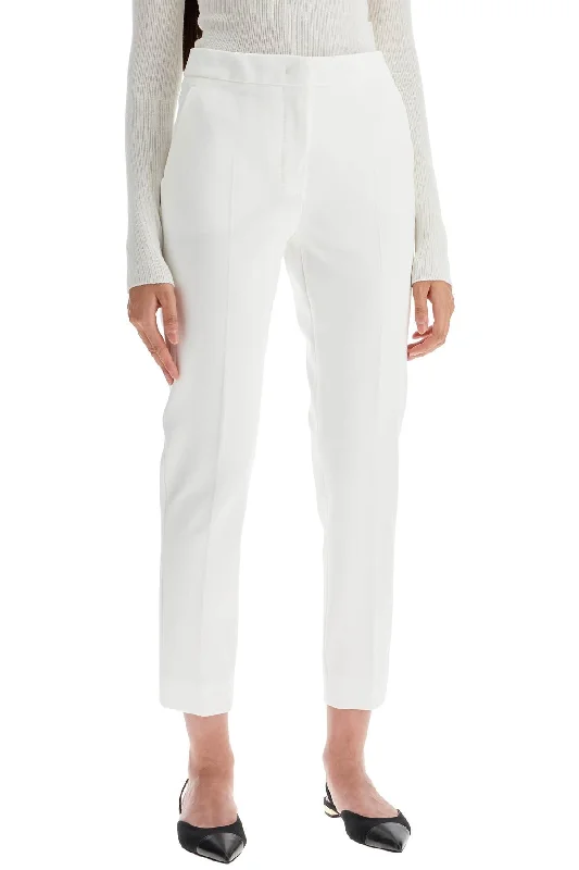 Max Mara 'pegno' Cigarette Pants In Jersey Formal Wide-Leg Pants