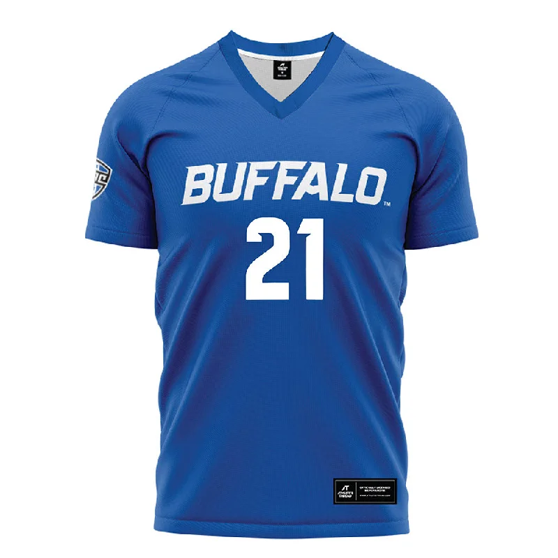 Buffalo - NCAA Women's Soccer : Kaylin Ricci - Soccer Jersey Warm Jersey Shirt