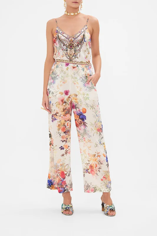 MINIMAL WIDE LEG PANT FRIENDS WITH FRESCOS Trendy Palazzo Pants