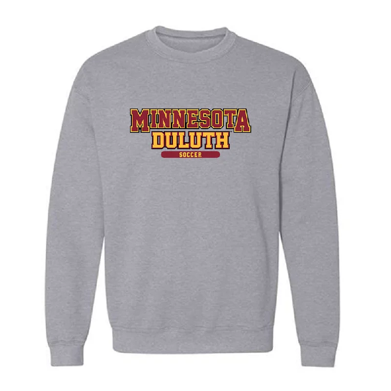 UMN Duluth - NCAA Women's Soccer : Jordan Rosenfeld - Classic Shersey Crewneck Sweatshirt Hoodie with Typography Text Message