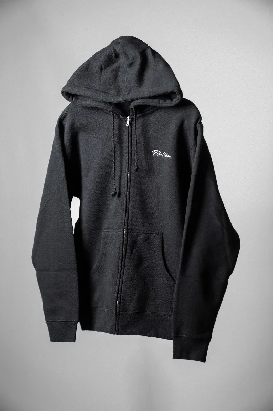Signature Heavy Weight Zip Up Jacket Collared Jacket Crew Neck Jacket Turtle Neck Jacket