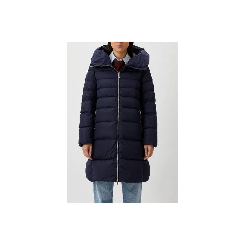 Add Blue Polyamide Jackets & Coat Tailored Jacket Straight Jacket A-Line Jacket