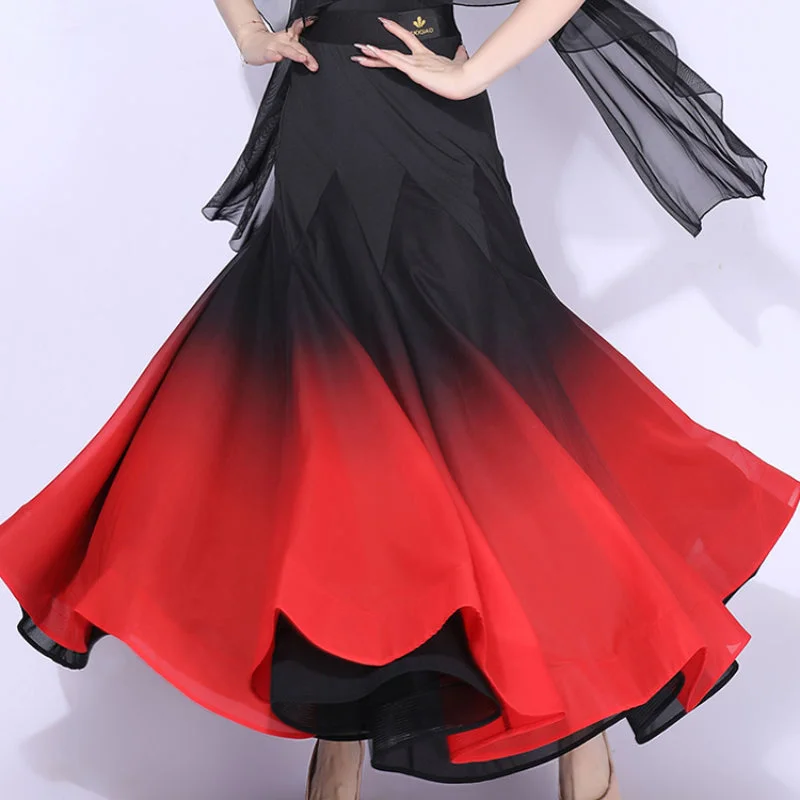 Large Swing Ballroom Dance Skirt slim fit skirt