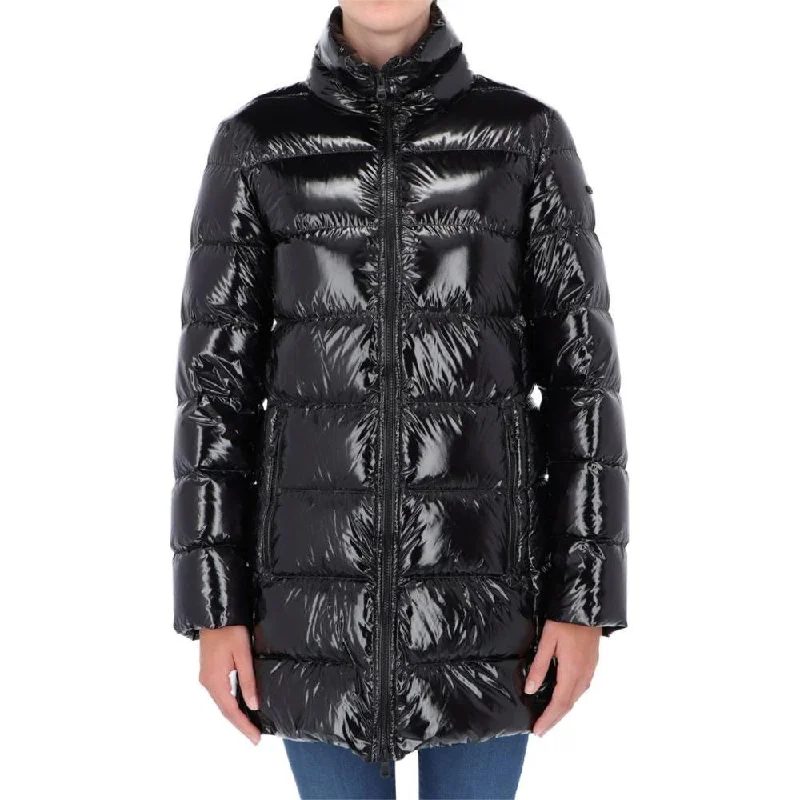 Refrigiwear Black Polyester Jackets & Coat Cotton Jacket Linen Jacket Terry Jacket