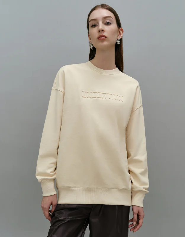 Crew Neck Oversized Sweatshirt